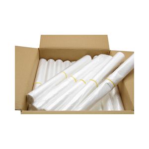 Picture 4 of Afvalzak 63cm x 70cm 12µm transparant 50L hdpe