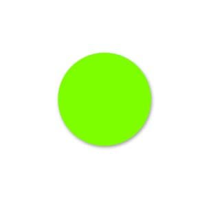 Picture 1 of Etiket op rol 35mm groen