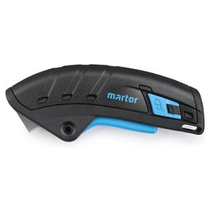 Picture 1 of Martor secupro merak 124001 veiligheidsmes blauw/zwart