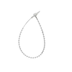 Picture 1 of Verstelbare veiligheids sluiting kunststof 13.5cm transparant/wit