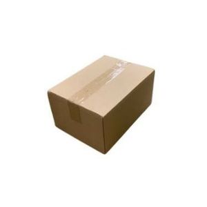 Picture 2 of Amerikaanse vouwdoos 305mm x 220mm x 150mm enkel golf B bruin onbedrukt