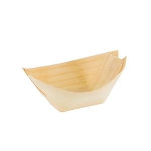Picture 1 of Bootje S hout fsc ovaal naturel