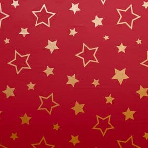 Picture 1 of Cadeaupapier kerst 50cm x 250m 692505/1 gecoat 80gr / m2