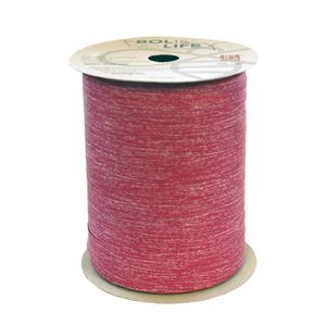 Picture 1 of Krullint biologisch afbreekbaar en composteerbaar 10mm x 200m magenta onbedrukt