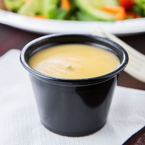 Picture 2 of Cup rond 7.03cm x 4cm 100ml pp zwart