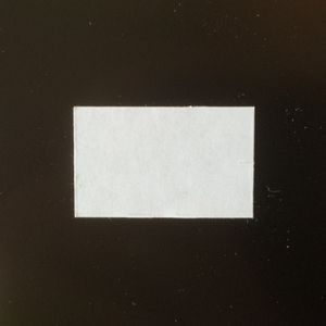 Picture 1 of Etiket Blitz C17 26mm x16mm wit permanent