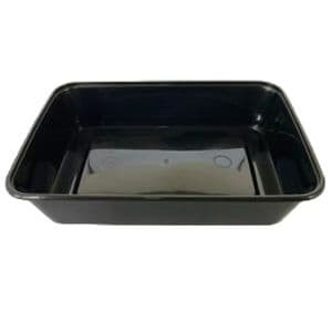 Picture 1 of Menubak 17.5cm x 11.9cm x 4cm 500ml 1vaks zwart pp