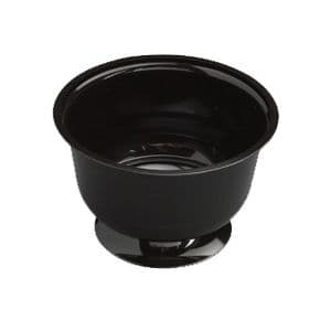 Picture 1 of Cup op voet ps 9.5cm 150ml zwart