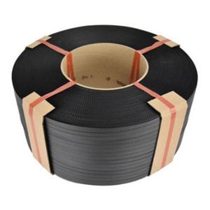 Picture 1 of P.p. omsnoeringsband 12mm x 3000m x 20cm 0.55mm zwart