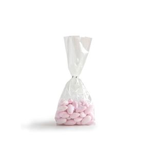 Picture 3 of Polyprop zijvouwzak 7cm x 1.5cm x 20cm dikte 35µm transparant onbedrukt