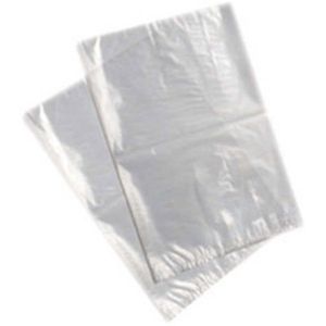 Picture 1 of Vlakke plastic zak ldpe 15cm x 25cm 50µm transparant onbedrukt