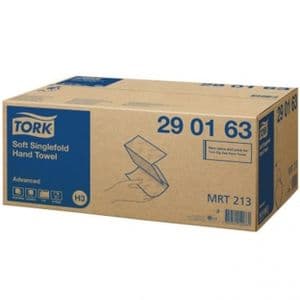 Picture 1 of Handdoekjes tork H3 advance 25cm x23cm 290163 ZZ vouw 2 lagen wit