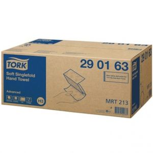 Picture 1 of Handdoekjes tork H3 advance 25cm x23cm 290163 ZZ vouw 2 lagen wit