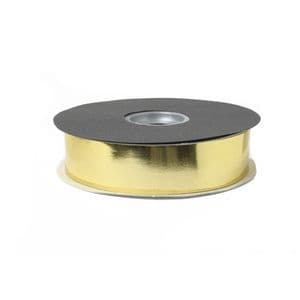 Picture 1 of Krullint metallic 30mm x 100m goud onbedrukt