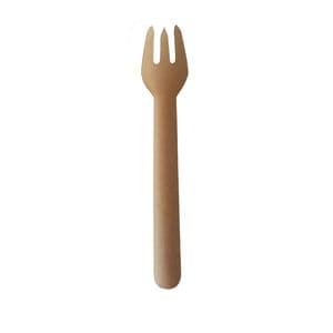 Picture 1 of Vork papier 16.5cm bruin