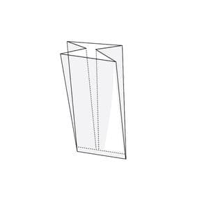 Picture 4 of Polyprop zijvouwzak 10cm x 4cm x 30cm dikte 30µm transparant onbedrukt