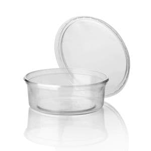 Picture 1 of Cup rond 10.1cm x 3cm 150ml pp transparant