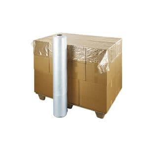 Picture 1 of Ldpe vel 140cm x 120cm 40µm transparant op rol
