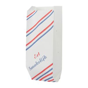 Picture 1 of Snack zakken 9cm x 8cm x 32cm 50gr / m2 ongebleekt ersatz Eet smakelijk