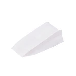 Picture 1 of Ersatz zak wit 13cm x 8cm x 31cm 500gr onbedrukt 50gr / m2