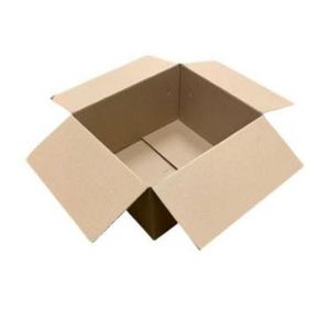 Picture 2 of Amerikaanse vouwdoos 310mm x 270mm x 175mm enkel golf B bruin onbedrukt