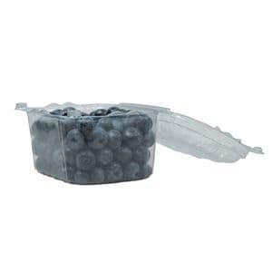 Picture 5 of Fruitbak met vast deksel 9.5cm x 12.4cm x 7.6cm 250gr transparant