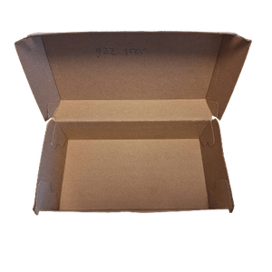 Picture 2 of loempia box take away 20.5cm x 10.8cm x 7.8cm bruin Kraft