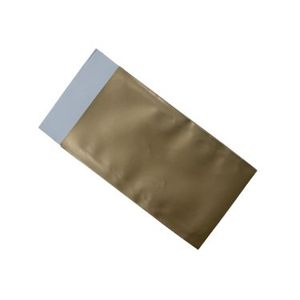 Picture 2 of Cadeauzakjes gebleekt kraft 10cm x 16cm goud onbedrukt 70gr / m2