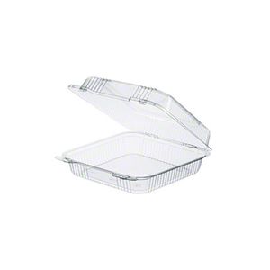 Picture 1 of Rpetbak met deksel transparant 180mm x 180mm x 50mm