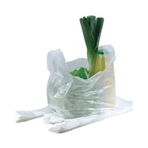 Picture 2 of Hemddraagtas 28cm x 7cm x 50cm wit hdpe 17µm super