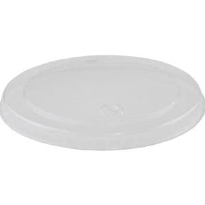 Picture 1 of Deksel rond t.b.v. ijsbekers 8.5cm pla transparant