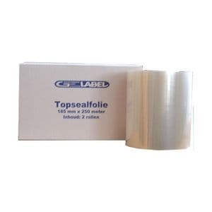 Picture 1 of Topsealfolie 18.5cm x 250m pa/pe 52µm transparant