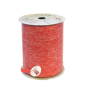 Picture 1 of Krullint biologisch afbreekbaar en composteerbaar 10mm x 200m rood onbedrukt