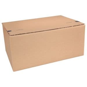 Picture 2 of Autolockdoos 304mm x 216mm x 130mm tot 220mm bruin
