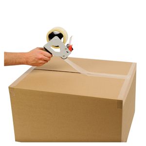 Picture 3 of PP acryl tape 48mm x 66m transparant 35µm