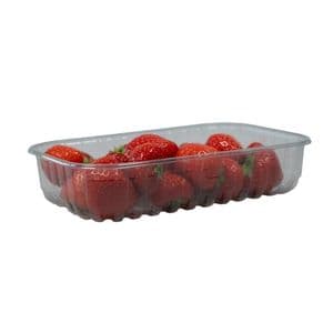 Picture 2 of Fruitbak 11.5cm x 18.7cm x 3.8cm 250gr transparant