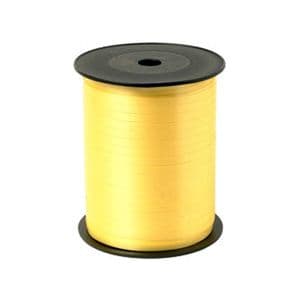 Picture 1 of Krullint mat 5mm x 500m citroengeel onbedrukt