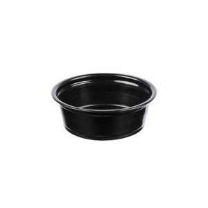 Picture 1 of Cup rond 7.03cm x 2.3cm 50ml pp zwart