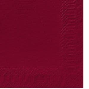Picture 2 of Servet Tork 39cm x 39cm bordeaux linstyle