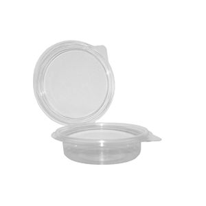 Picture 3 of Cups met deksels rond 11.5cm x 3cm 250ml pet transparant