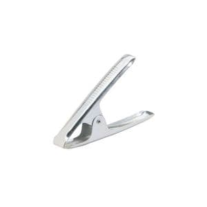 Picture 1 of Marktkraamklem metaal 16cm x2.5cm zilver