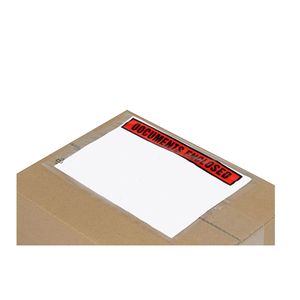 Picture 3 of Paklijstenveloppen plastic 165mm x 122mm A6 documents enclosed