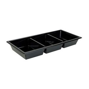 Picture 1 of Gourmet express bak rpet 3-vaks 12cm x 25cm x 3cm zwart