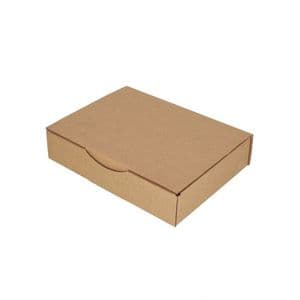 Picture 2 of Postdoos 150mm x 100mm x 70mm E golf bruin onbedrukt