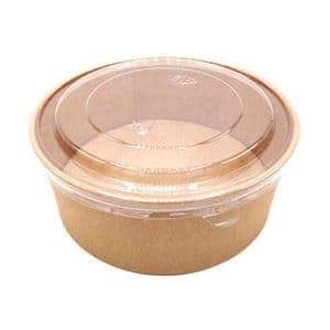 Picture 1 of Deksel rond 20.5cm x 20mm rpet transparant
