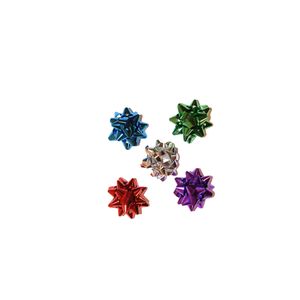 Picture 1 of Starbows metallic 25mm assorti kleuren met plakker