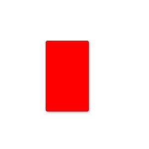 Picture 1 of Apli etiket 18mm x12mm rood