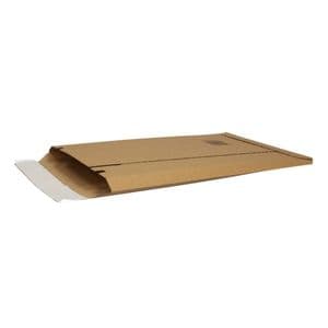 Picture 3 of Envelop massief karton 185mm x 255mm x 30mm bruin met trek- en plakstrip