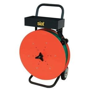 Picture 1 of Dispenser omsnoeringsband voor PP en PET band oranje/zwart voor kern 200-280-406mm