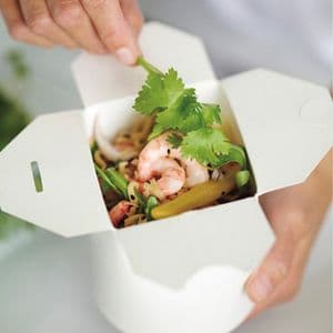 Picture 1 of Wokbox 9.5cm x 9.5cm x 11cm 810ml wit karton
